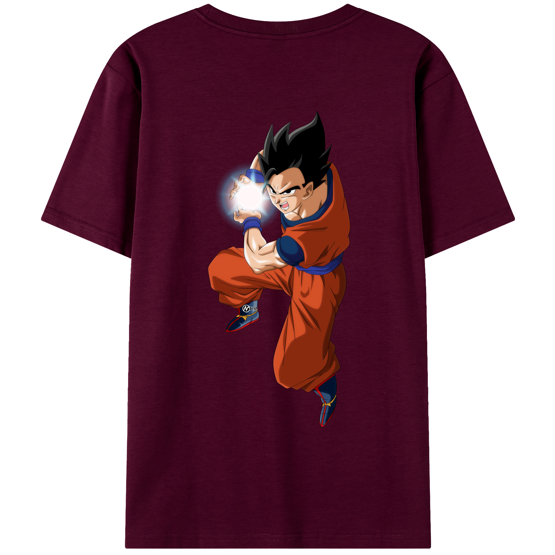 （画像用） ドラゴンボール 孫 悟飯（そんごはん）DRAGON BALL Son Gohan レディース半袖Tシャツ(バックプリント)